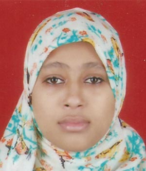 MISS. SHAIKH NIDA HAROON.